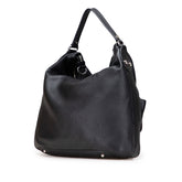 グッチ インターロッキングG ハンドバッグ 232935 ブラック レザー レディース GUCCI 【中古】